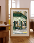 Paris Cafe - Green
